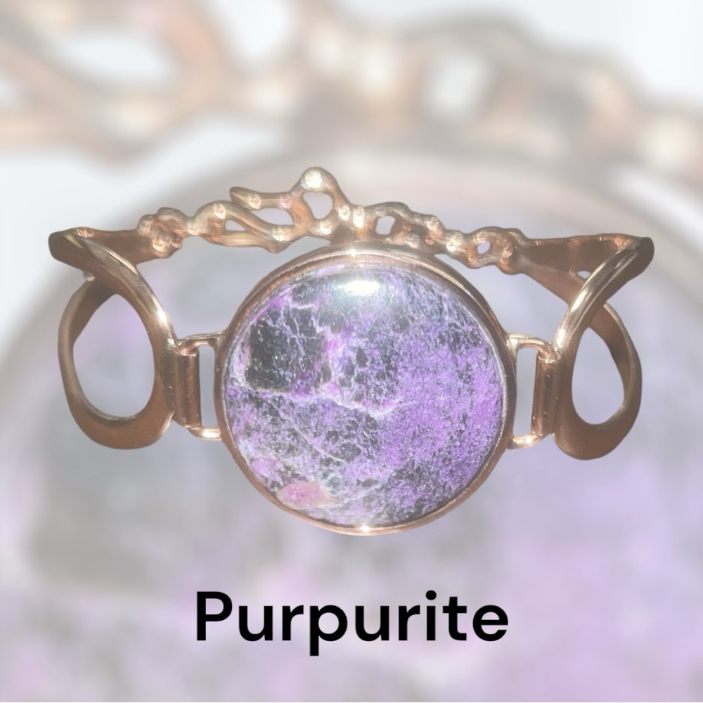 Purpurite Copper Bracelet